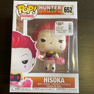hisoka funko pop! from hunterxhunter